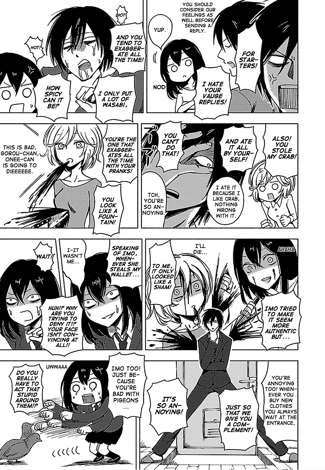 Hoozuki-San Chi No Aneki + Imouto Chapter 132 - HolyManga.Net