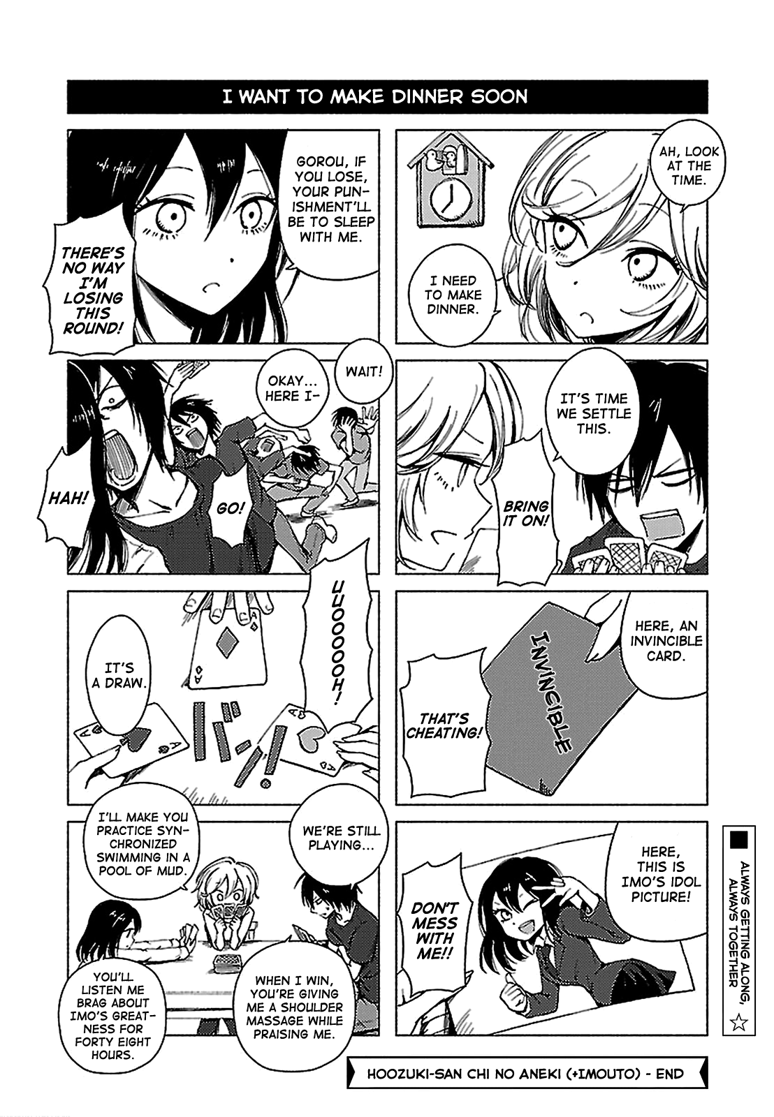Hoozuki-San Chi No Aneki + Imouto Chapter 134 - HolyManga.Net
