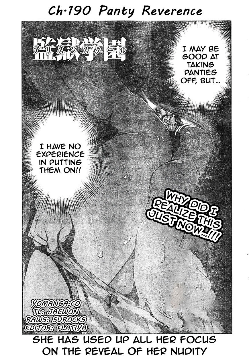 Prison School Chapter 190 - HolyManga.Net