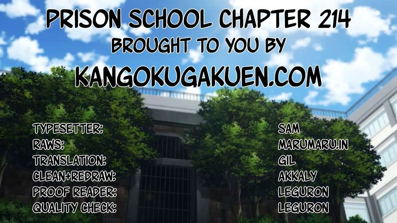 Prison School Chapter 214 - HolyManga.Net