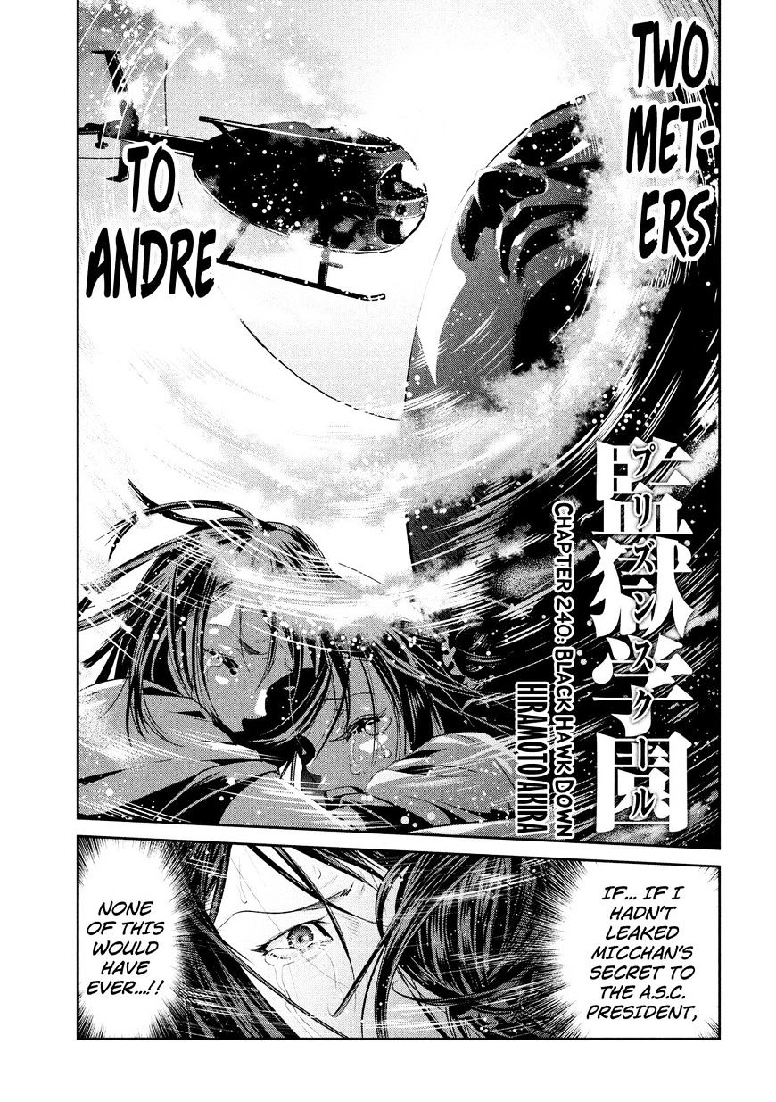 Prison School Chapter 240 - HolyManga.Net