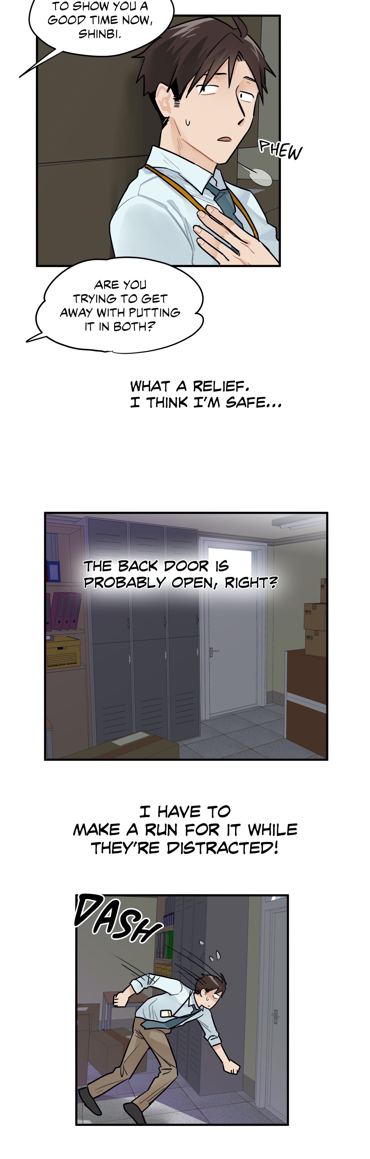 Emergency Stairs Chapter 2 - HolyManga.Net