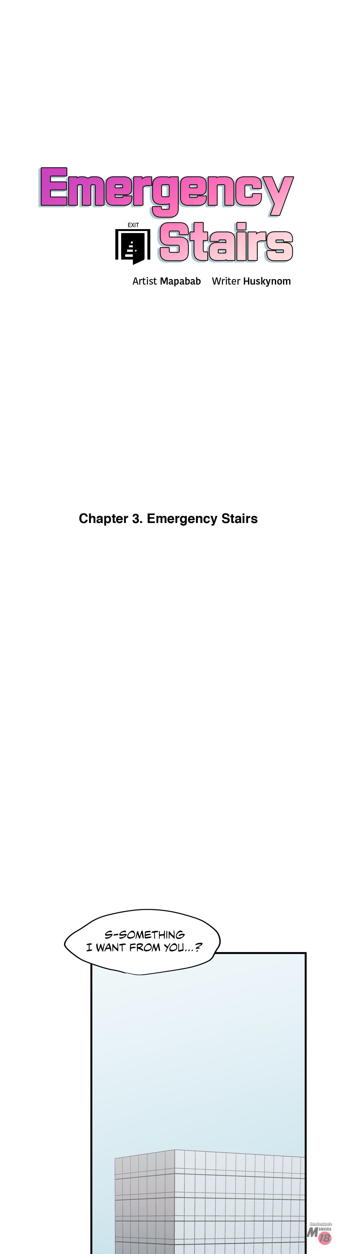 Emergency Stairs Chapter 3 - HolyManga.Net