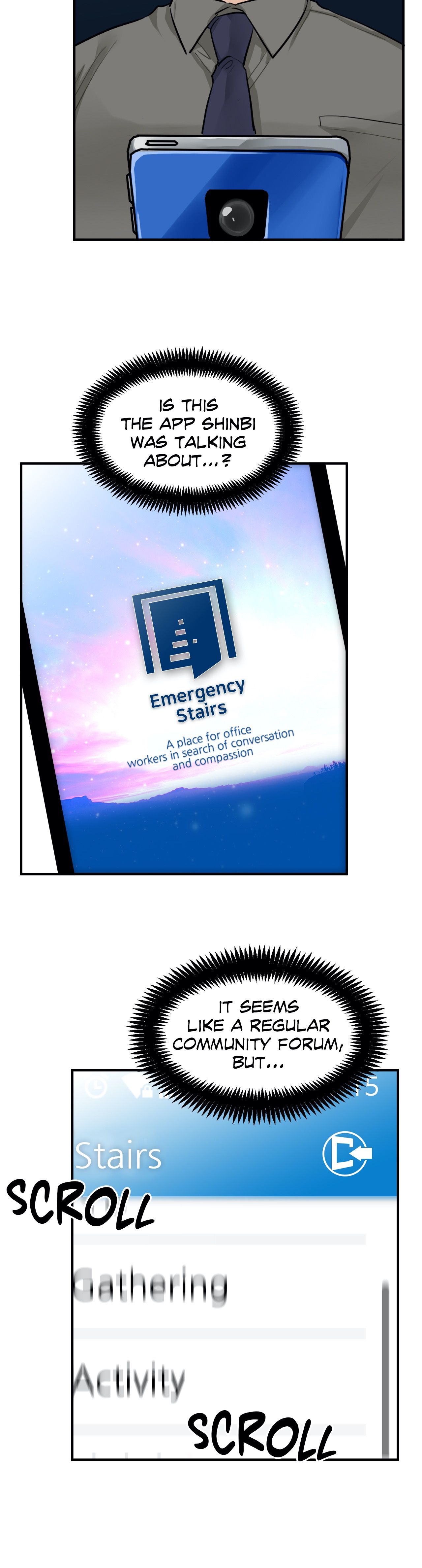 Emergency Stairs Chapter 4 - HolyManga.Net
