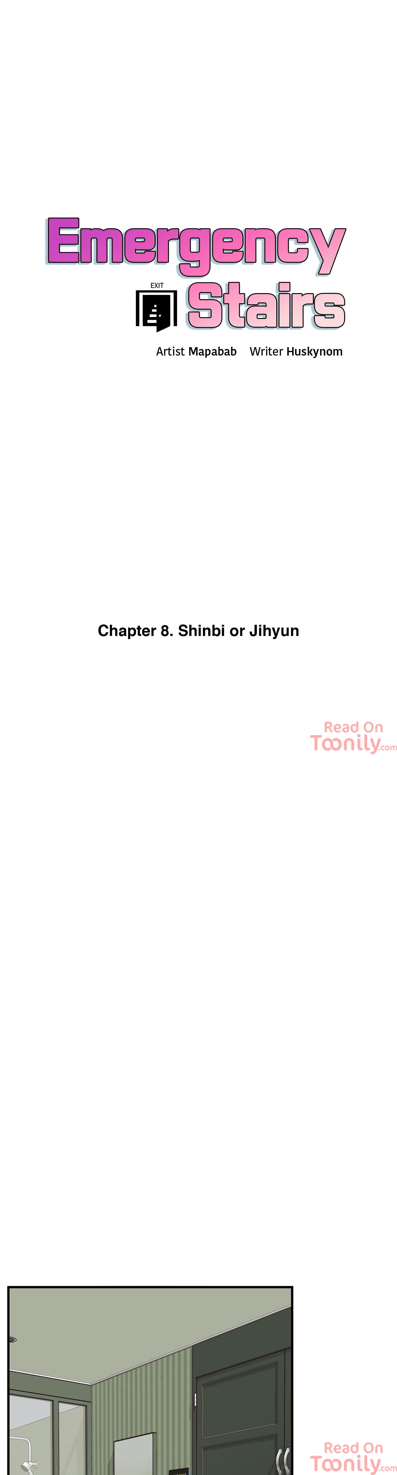 Emergency Stairs Chapter 8 - HolyManga.Net