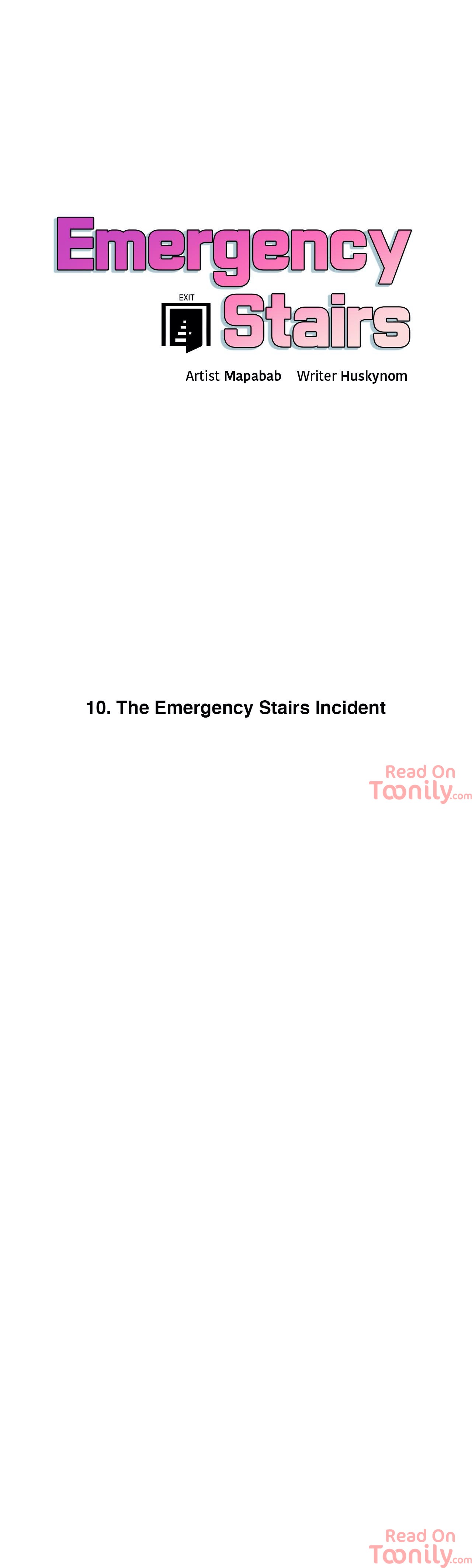 Emergency Stairs Chapter 10 - HolyManga.Net