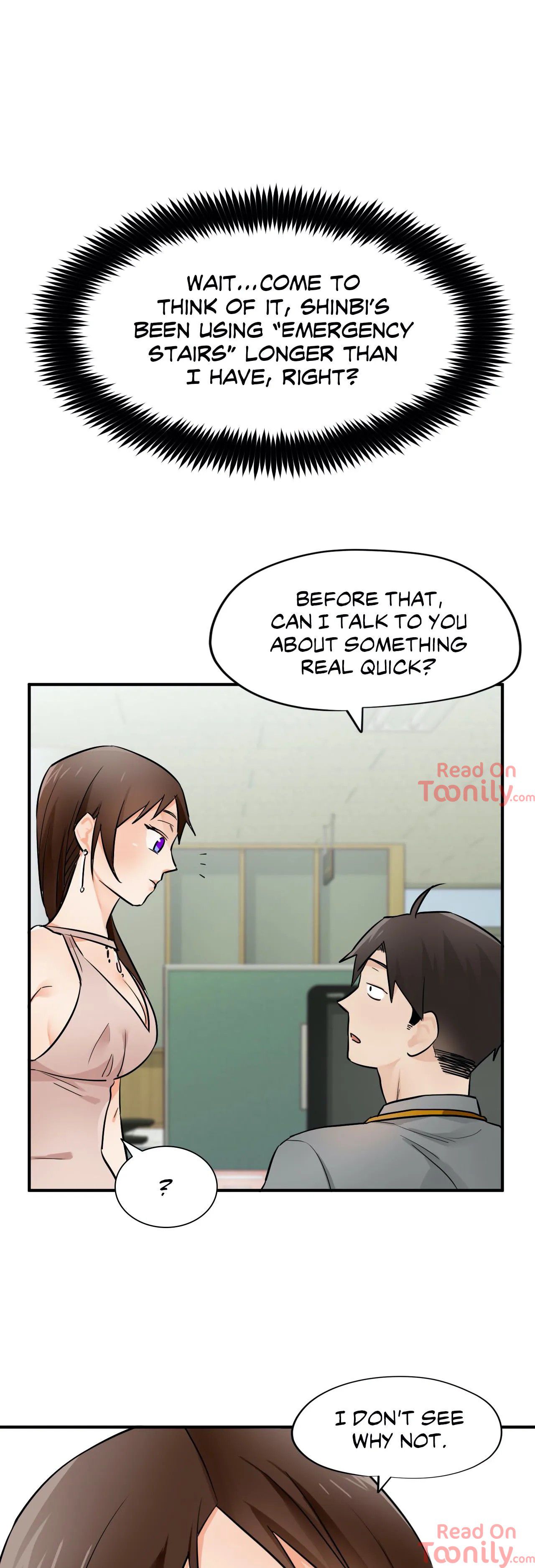 Emergency Stairs Chapter 13 - HolyManga.Net