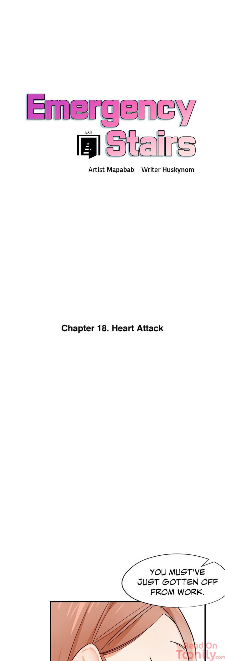 Emergency Stairs Chapter 18 - HolyManga.Net