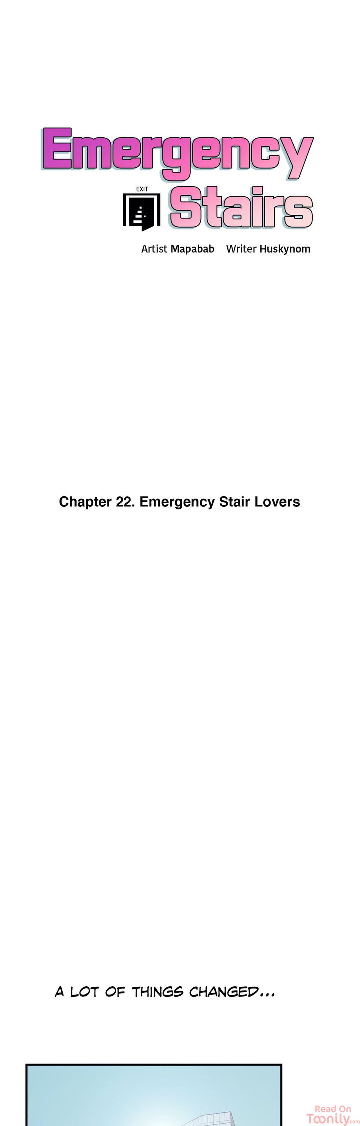 Emergency Stairs Chapter 22 - HolyManga.Net