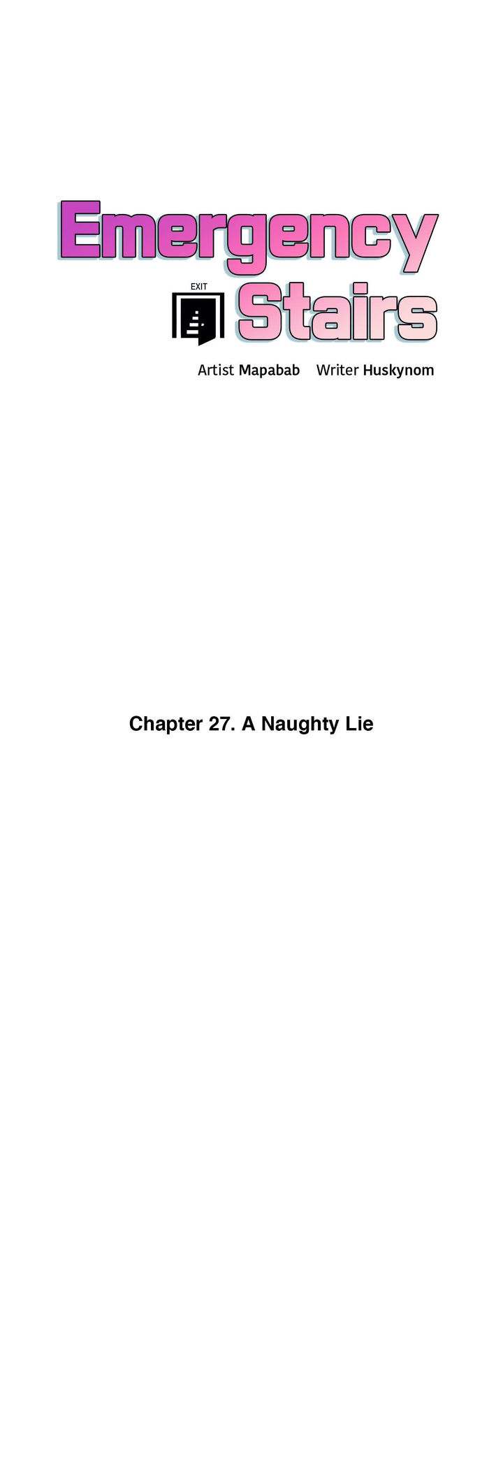 Emergency Stairs Chapter 27 - HolyManga.Net