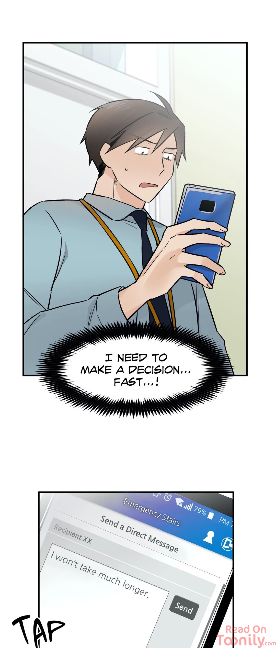 Emergency Stairs Chapter 31 - HolyManga.Net