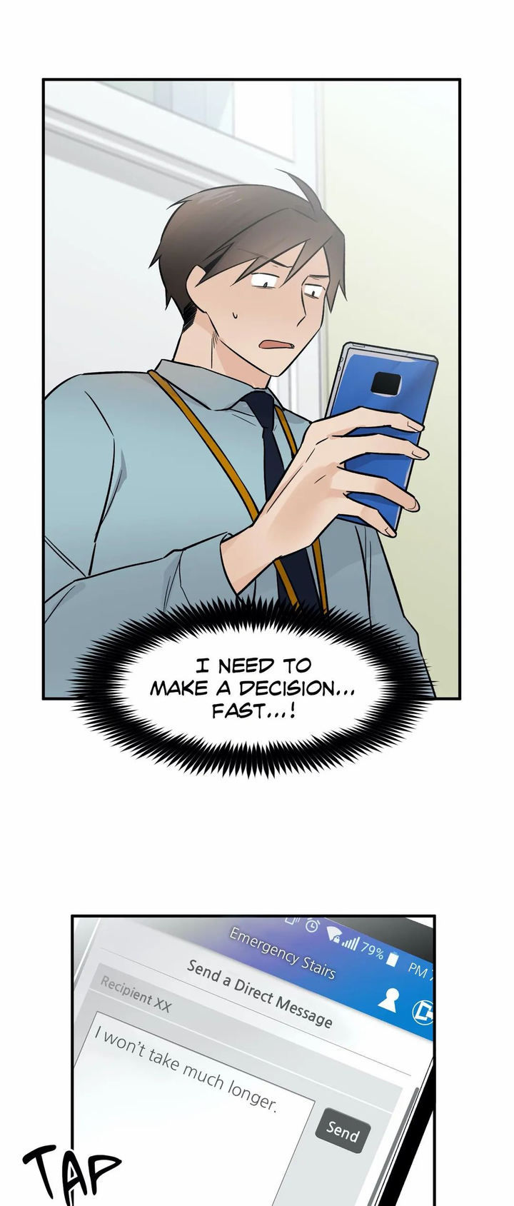 Emergency Stairs Chapter 32 - HolyManga.Net