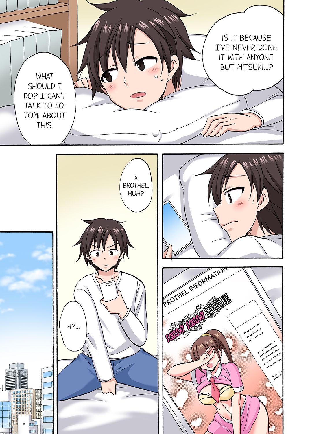 You Said Just the Tip… I Asked My Brother’s Girlfriend to Have Sex With Me Without a Condom!! Chapter 61 - HolyManga.Net