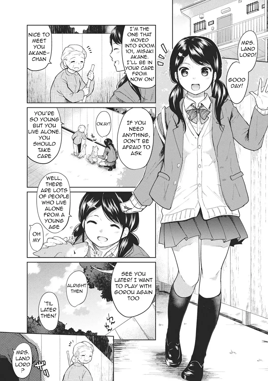 1LDK+JK Ikinari Doukyo? Micchaku!? Hatsu Ecchi!!? Chapter 1 - HolyManga.Net