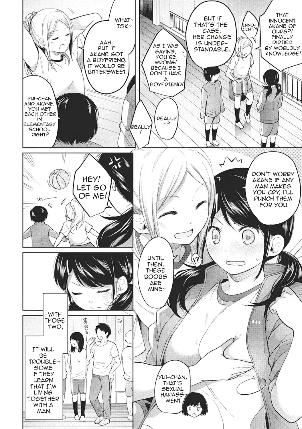 1LDK+JK Ikinari Doukyo? Micchaku!? Hatsu Ecchi!!? Chapter 4 - HolyManga.Net