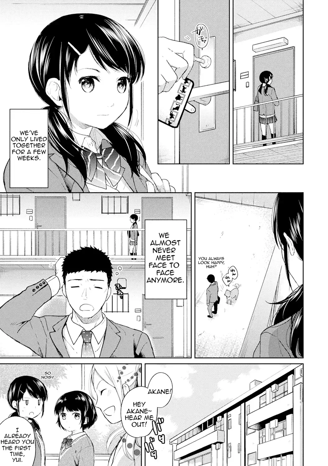 1LDK+JK Ikinari Doukyo? Micchaku!? Hatsu Ecchi!!? Chapter 5 - HolyManga.Net