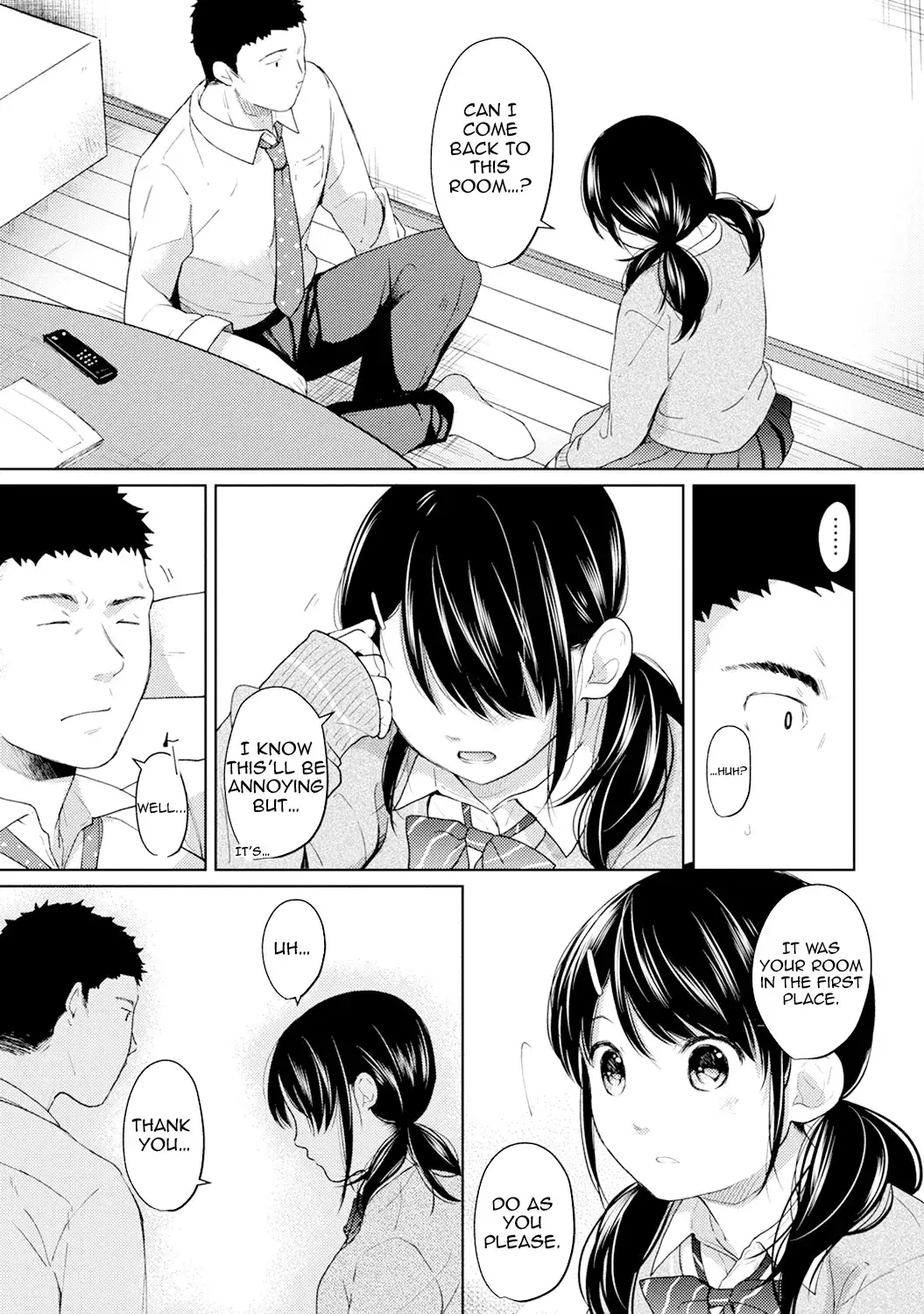 1LDK+JK Ikinari Doukyo? Micchaku!? Hatsu Ecchi!!? Chapter 5 - HolyManga.Net