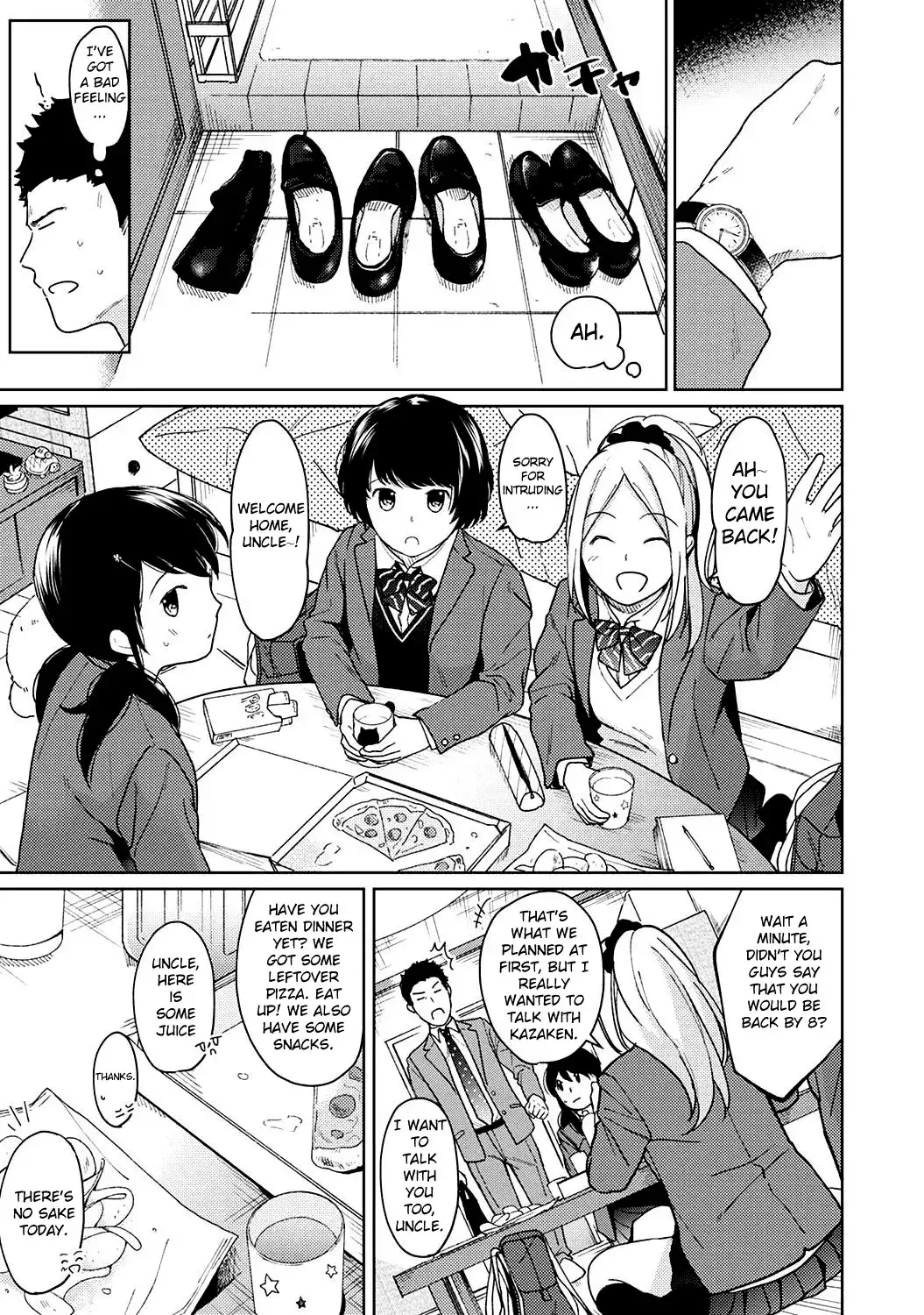 1LDK+JK Ikinari Doukyo? Micchaku!? Hatsu Ecchi!!? Chapter 11 - HolyManga.Net