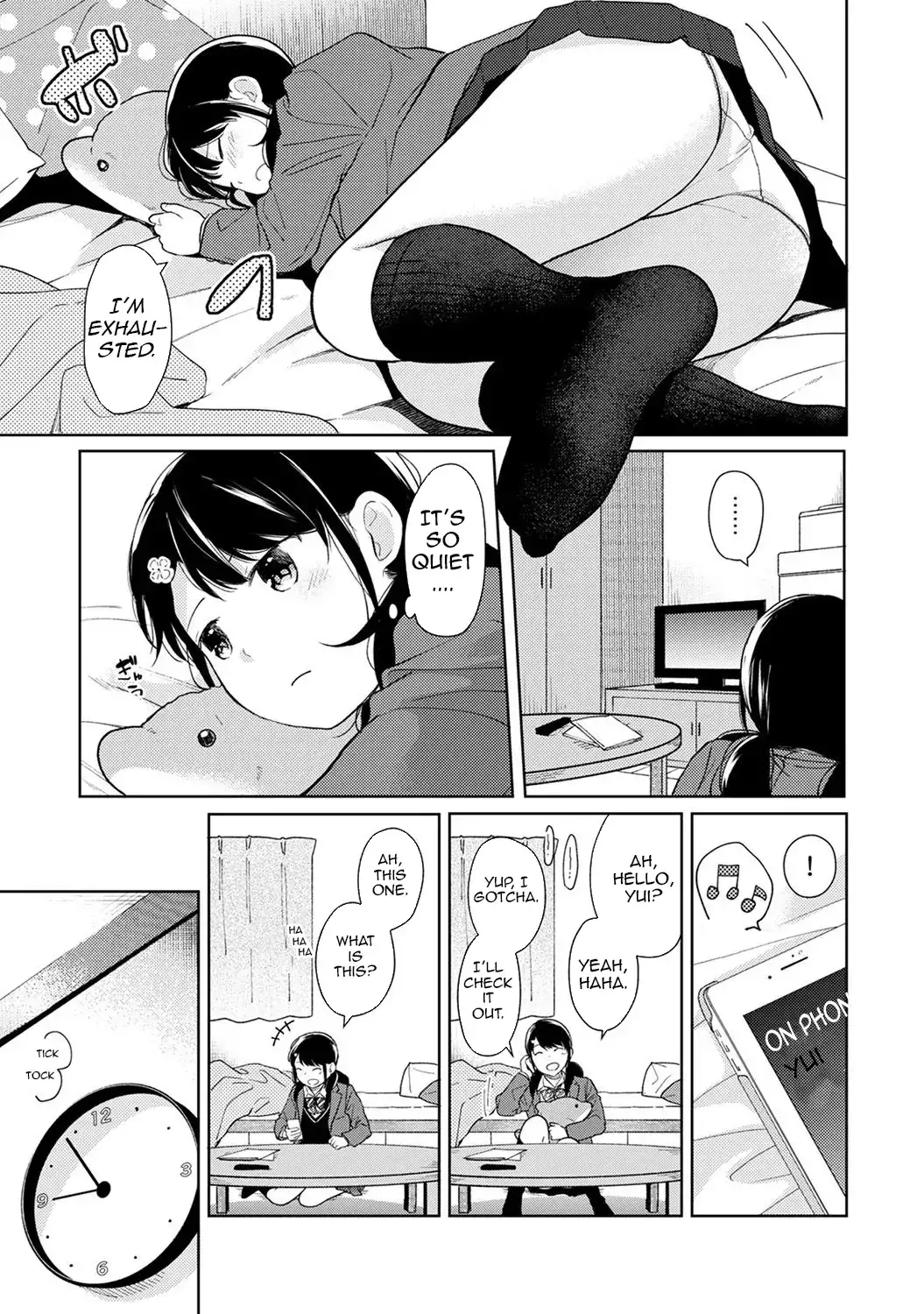 1LDK+JK Ikinari Doukyo? Micchaku!? Hatsu Ecchi!!? Chapter 14 - HolyManga.Net