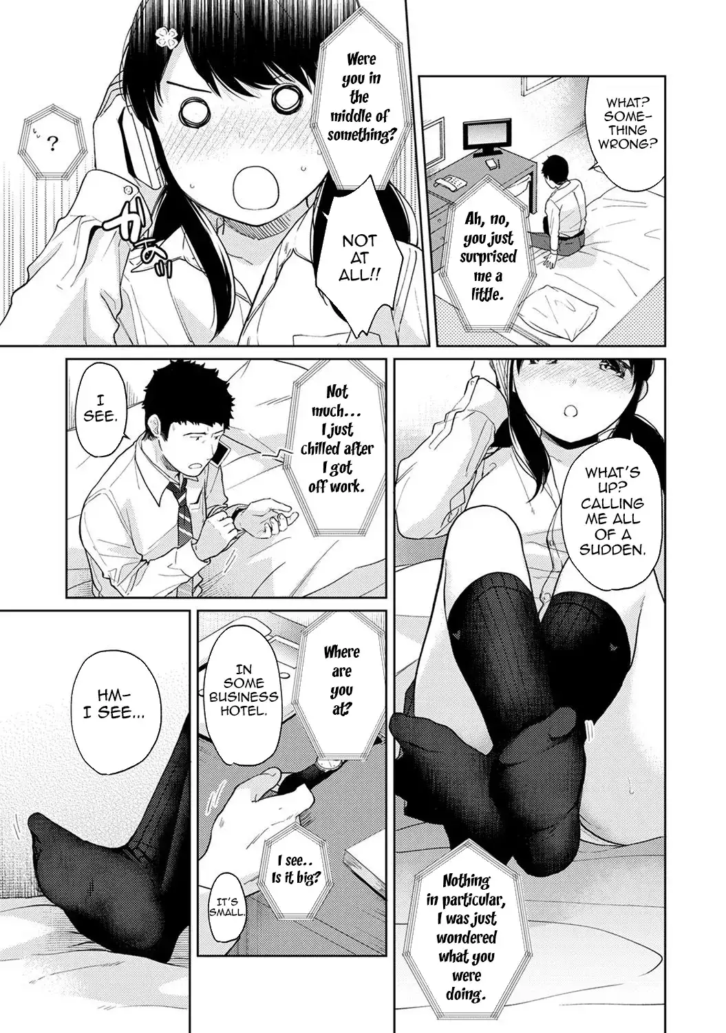 1LDK+JK Ikinari Doukyo? Micchaku!? Hatsu Ecchi!!? Chapter 14 - HolyManga.Net